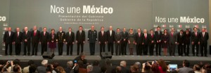 Gabinete. Mexiquenses en el barco.