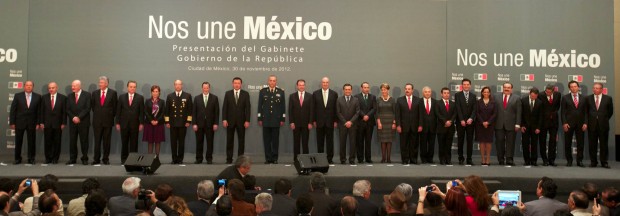 Gabinete. Mexiquenses en el barco.