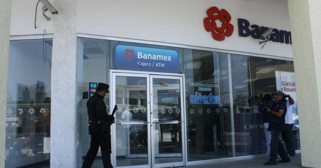 Asalto bancario. Cero y van tres.
