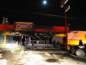 Tiendas Oxxo. Ataques.