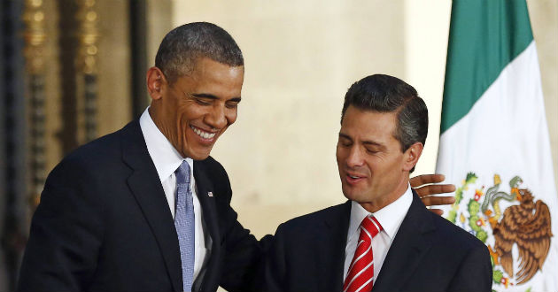 Encuentro Peña y Obama. Alteraciones.