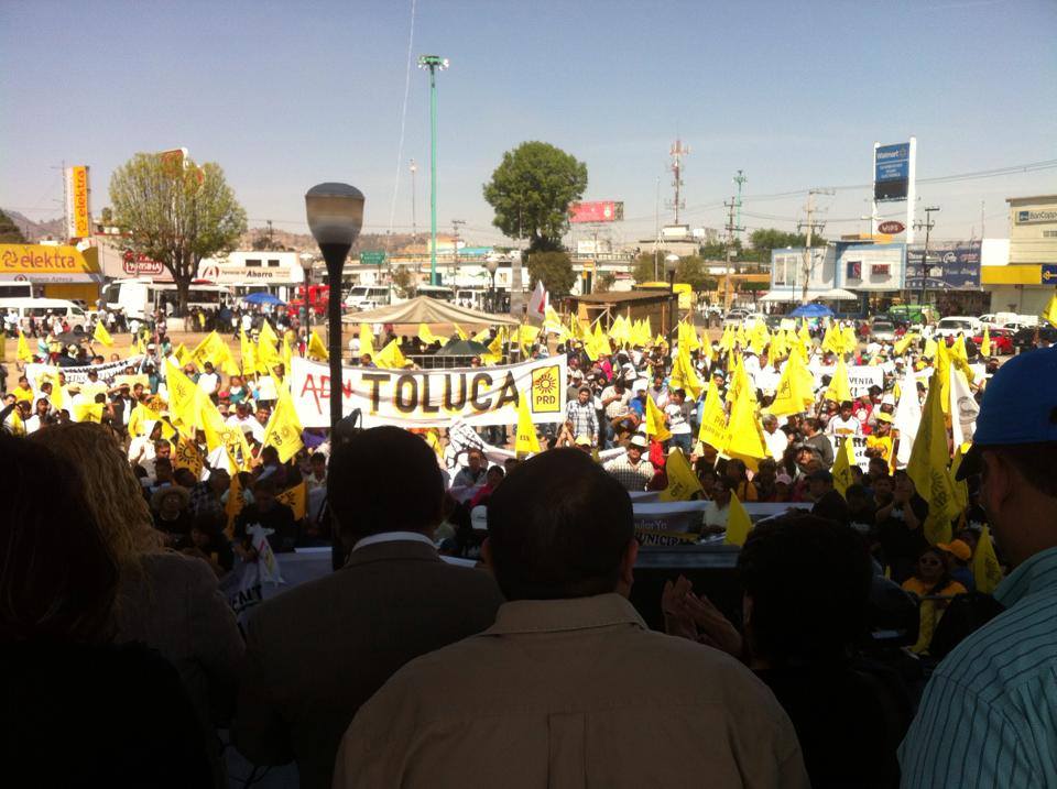 PRD Edomex. Acusaciones.