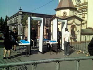 Toluca. El resguardo de la vía pública.