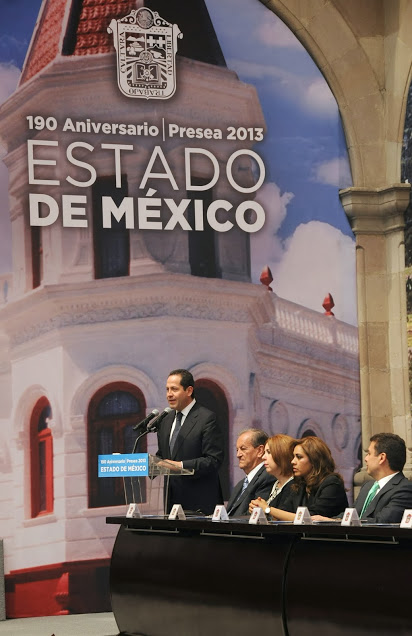 Eruviel Ávila. Conmemoración Edomex.