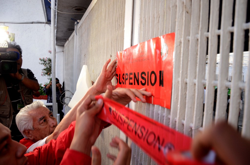 Protección Civil. La cancelación definitiva.