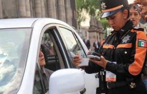 Agentes de tránsito. Infracciones.