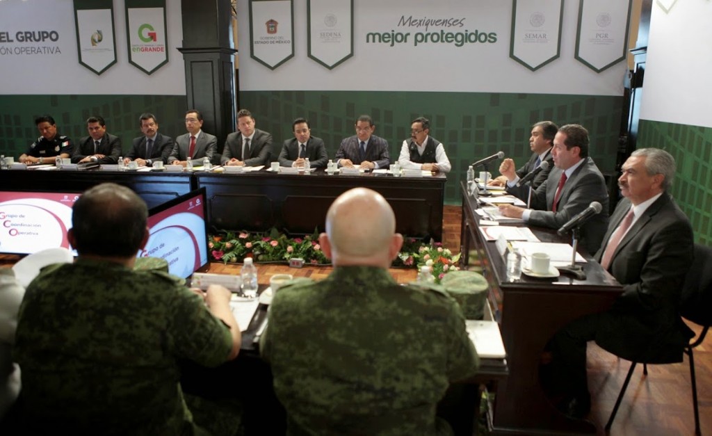 Eruviel Ávila. Operativos de seguridad.