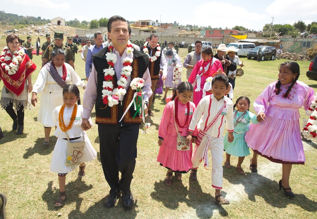 Enrique Peña. La Cruzada contra el Hambre.