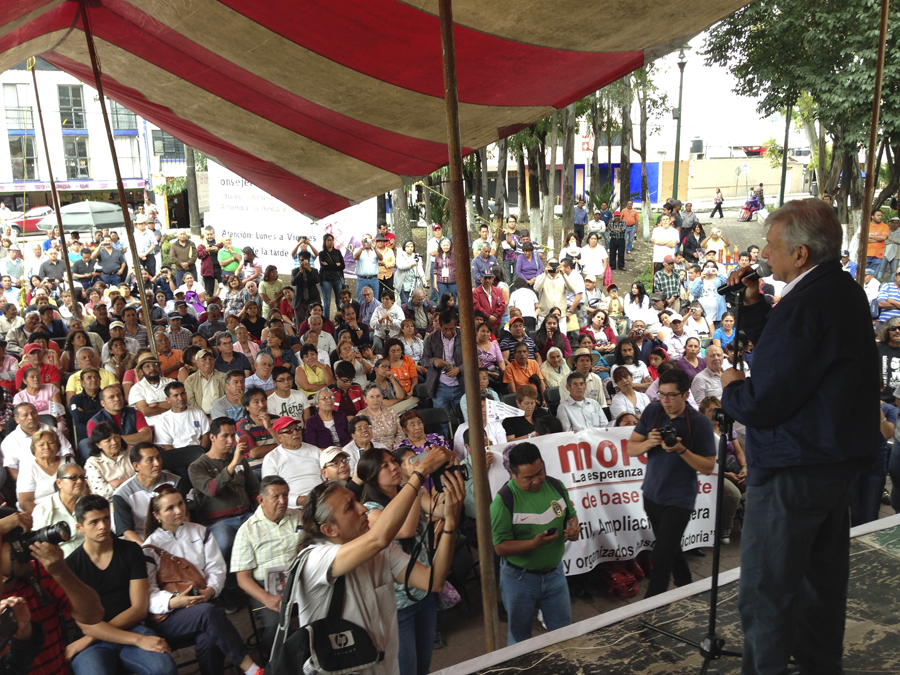 López Obrador. Acusaciones.