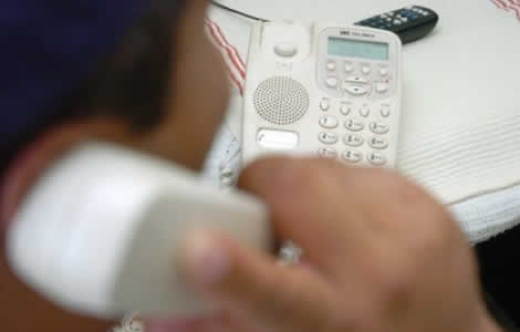 Extorsión telefónica. Alta incidencia.