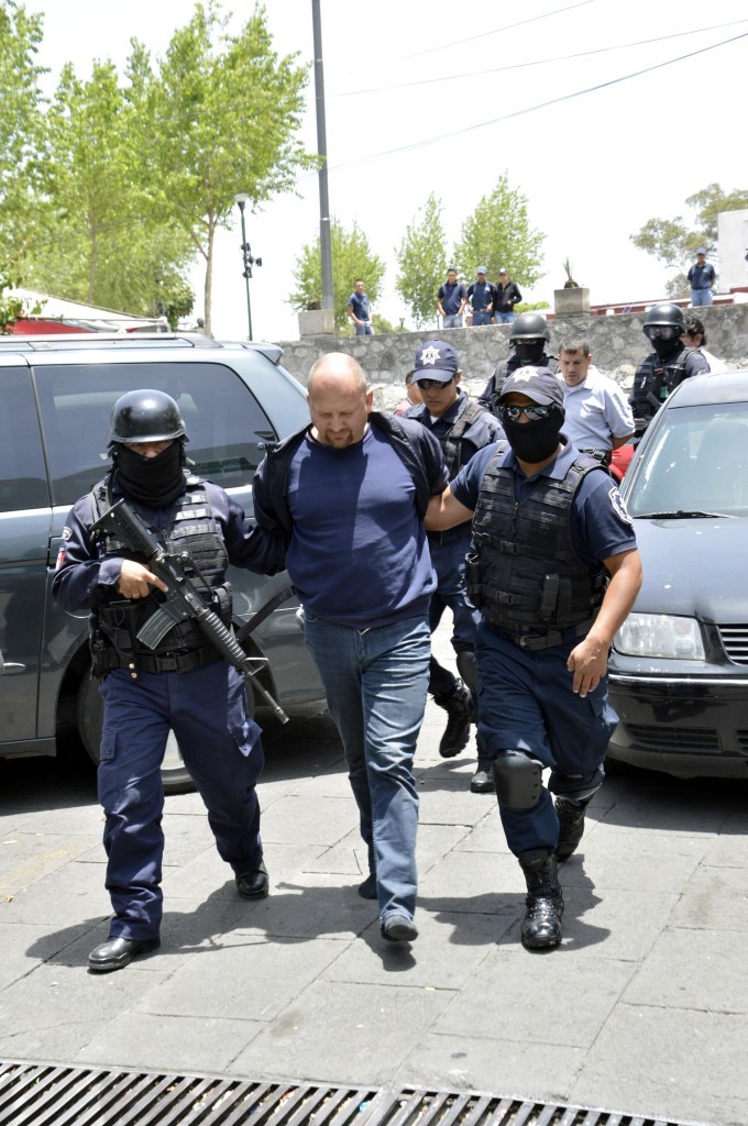 Policías secuestradores. Detención.