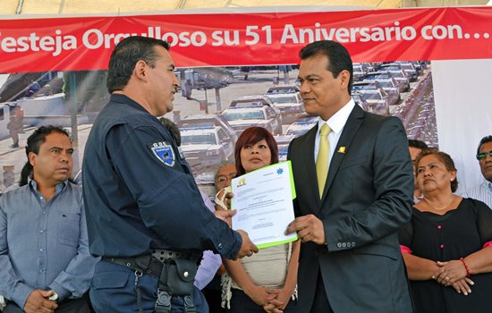Policía metropolitana. Blindaje.