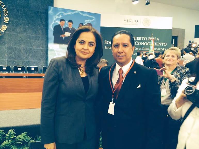 Jorge Olvera y Ana Lilia Herrera. Impulso legislativo.