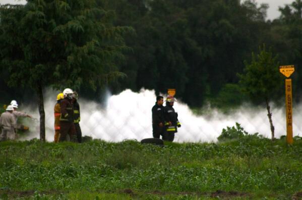 Toma clandestina. Fuga de gas.