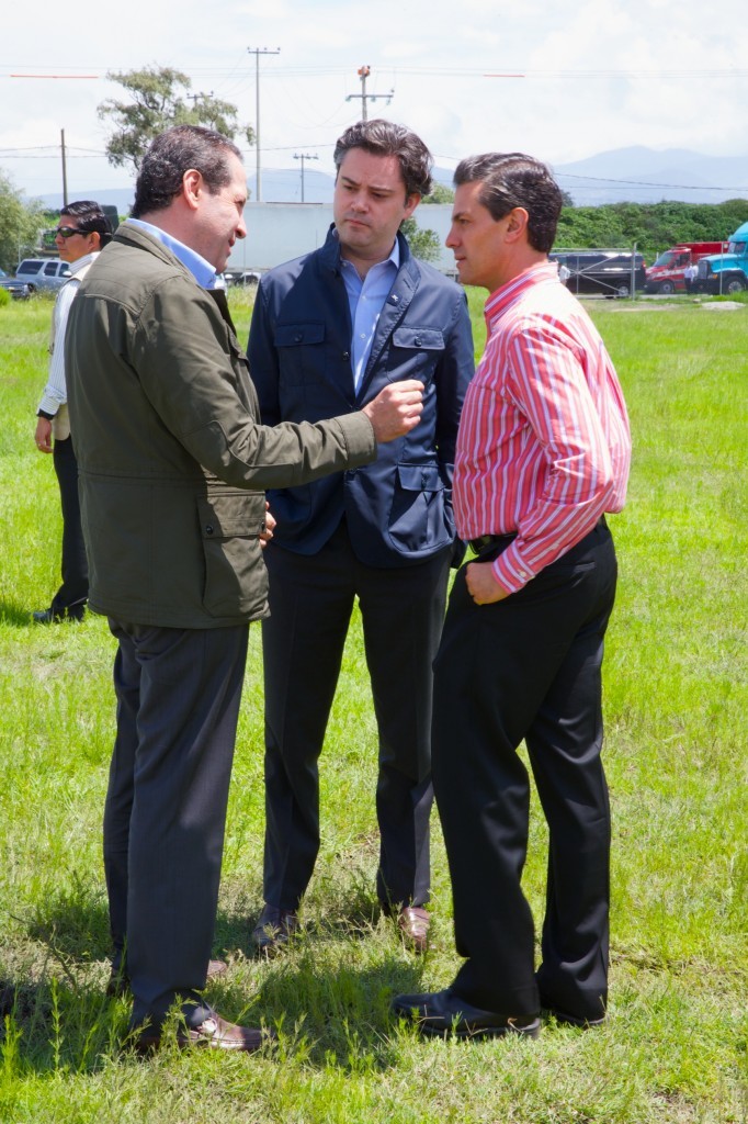 Peña, Eruviel y Aurelio. Acuerdos.