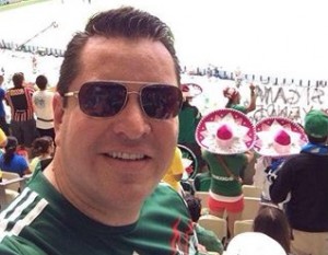 Sánchez Guevara. En el Mundial de Brasil 2014.