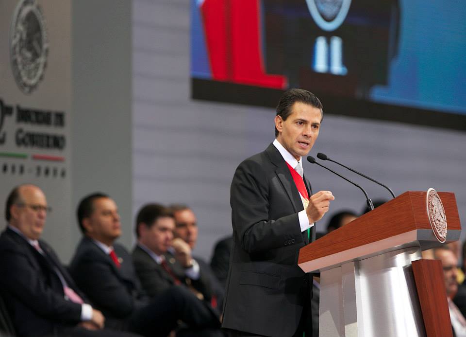 Peña Nieto. Informe de gobierno.