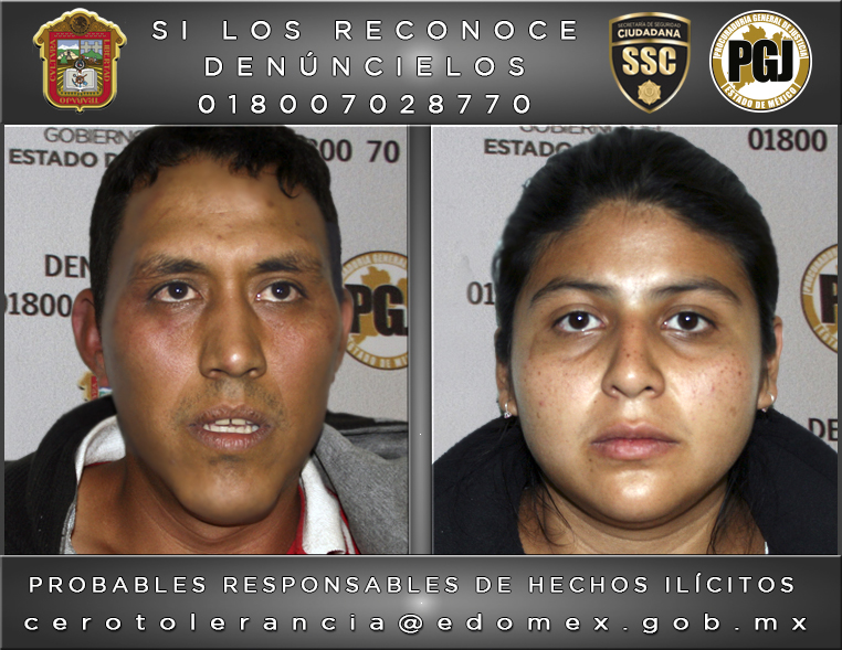 Maltrato infantil. Detenidos.