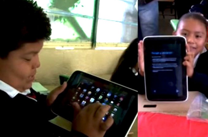 Tabletas electrónicas. Ecatepec.