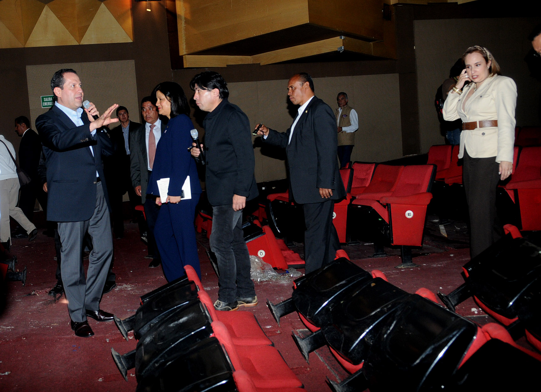 Eruviel Ávila. Remodelación del Teatro Morelos.