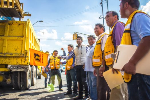 Pavimentación municipal. Acciones prioritarias.