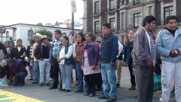 Protesta social. Xochicuautla.