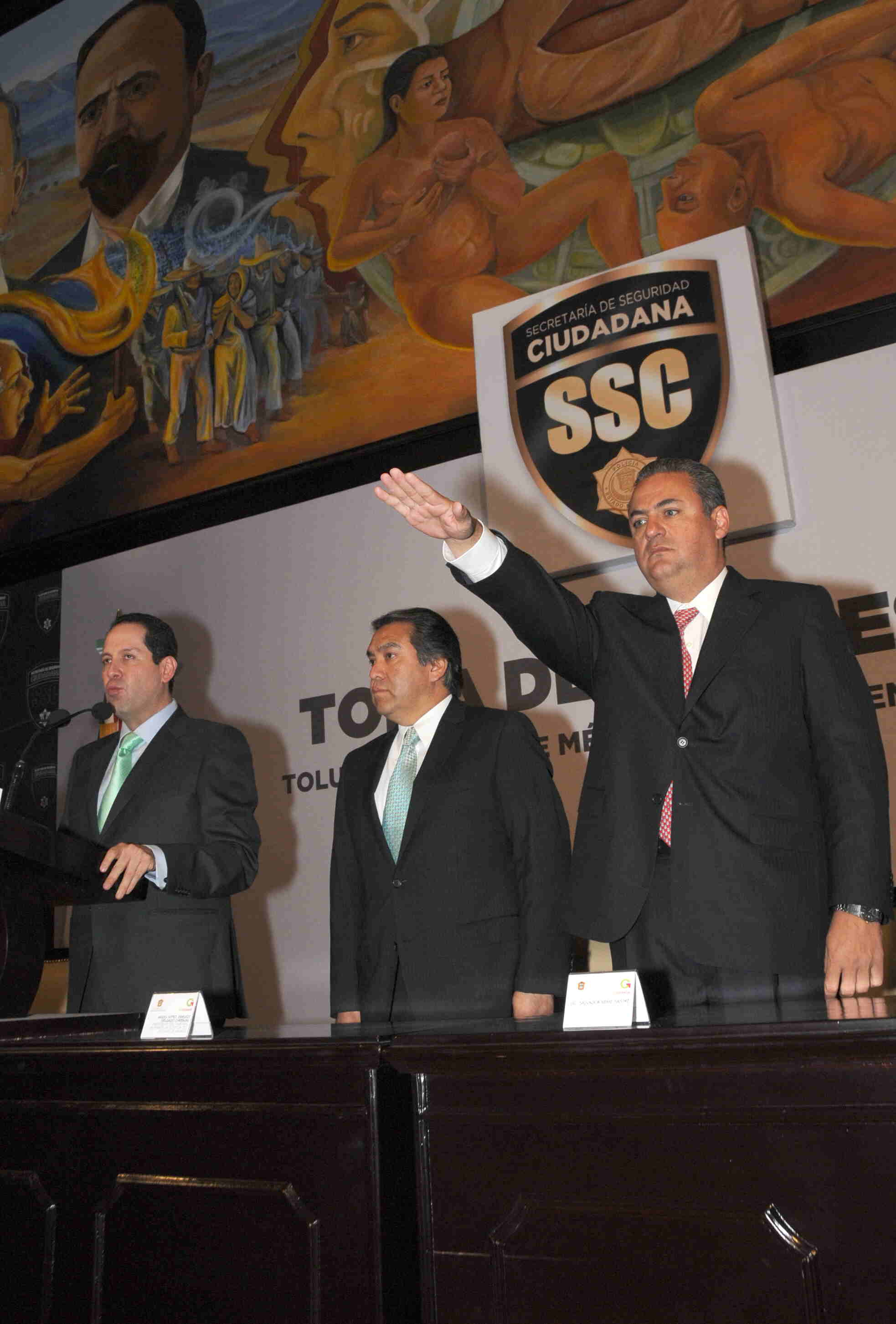 Salvador Neme. El primer secretario de seguridad.