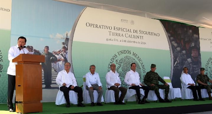 Osorio Chong. Acumula operativos.
