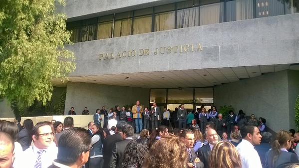 Paro de labores. Poder judicial.