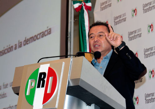 César Camacho. El ungimiento.