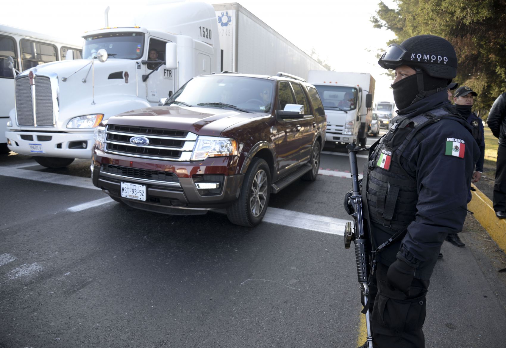 Policías del Edomex. Foto Archivo Agencia MVT.