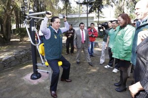 Jorge Olvera. Gimnasios en Ciudad Universitaria. Foto Especial.