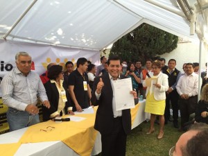 Juan Hugo de la Rosa. Precandidato a la alcaldía de Neza. Foto Plana Mayor.