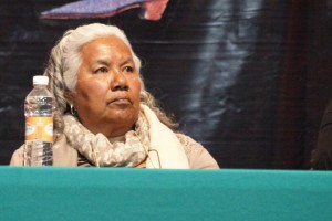 Irinea Buendía. En busca de justicia. Foto Especial.