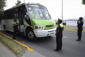 Operativos para reducir incidencia de robo en unidades de transporte (foto: Agencia MVT)