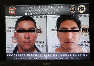 Responsables de secuestro y homicidio. Captura de la PGJEM. Foto Especial.