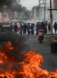 Disturbios en Ecatepec. Advierten falsos rumores. Foto Twitter.