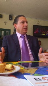 David Cheja. Líder estatal de Movimiento Ciudadano.