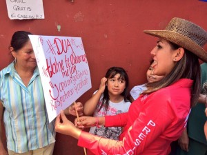 Denisse Ugalde. La herencia del poder en Tlalnepantla. Foto Facebook.
