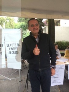 Fernando Maldonado. Uno de los derrotados. Foto Facebook.