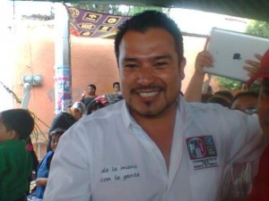 Miguel Ángel Luna. El candidato acribillado. Foto Especial.