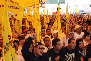 Cierre de campaña en Neza