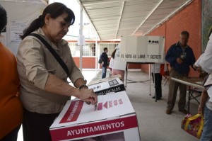 votación