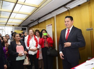 Abraham Sarone, candidato único a dirigir el SMSEM Foto: Agencia MVT