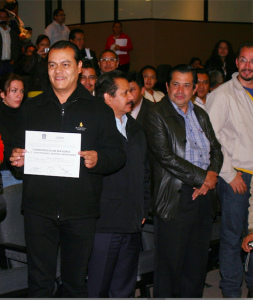 Zepeda, Sánchez, Del la Rosa y Ortega, en 2012