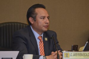 Javier Rivera, representante del PRD ante el IEEM Foto: Agencia MVT