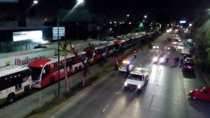 Bloqueos en la López Portillo. Foto JS Cesáreo